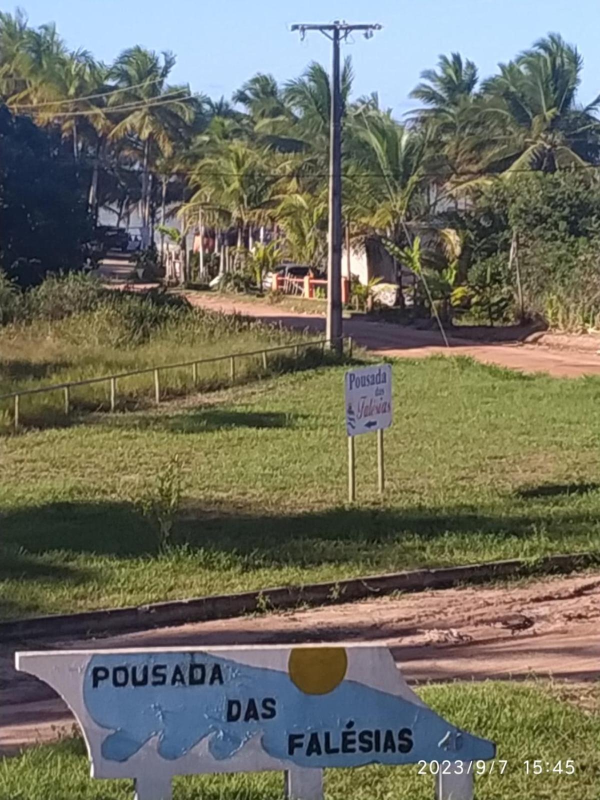 Pousada Das Falesias Prado Dış mekan fotoğraf
